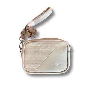 NWT Grey Neoprene Weather-Resistant Crossbody Bag by Vooray